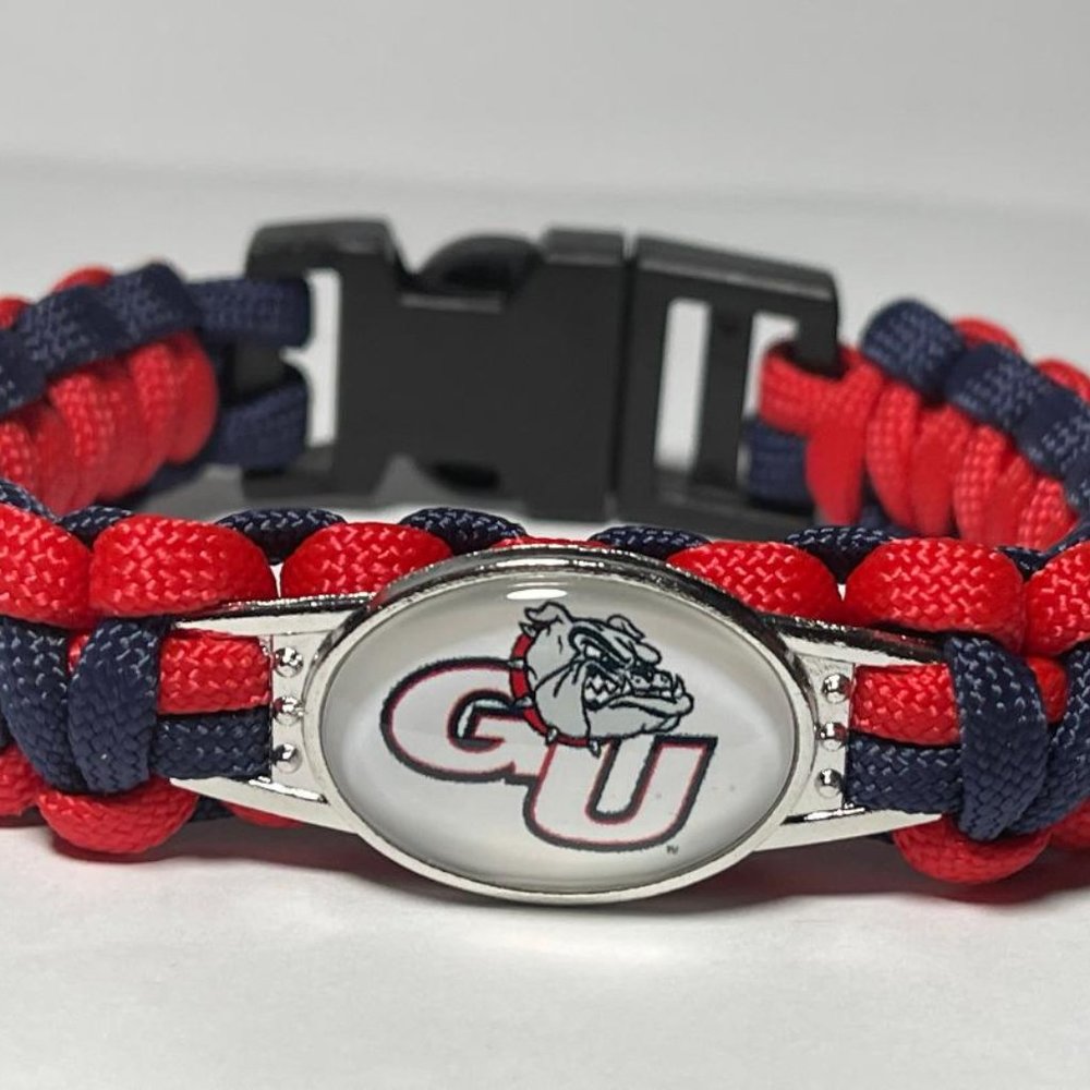 GONZAGA BULLDOGS NCAA Braided Paracord NEW!!